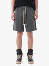 Jersey-Sweatshorts mit Nieten - 2630