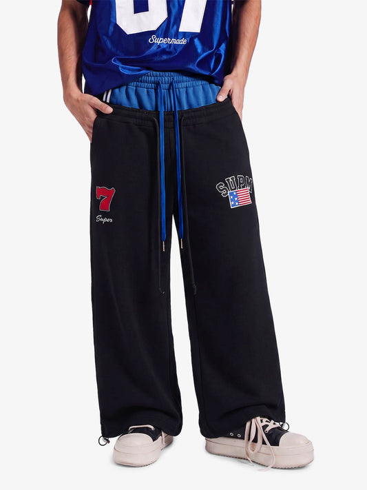 Vintage-Sweatpants im Fallschirmjäger-Lagenlook - 2556