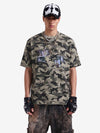 Camouflage-Fotocollage-Grafik-T-Shirt