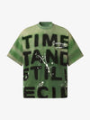 Ink Splash Letter Print T-shirt - 2414 