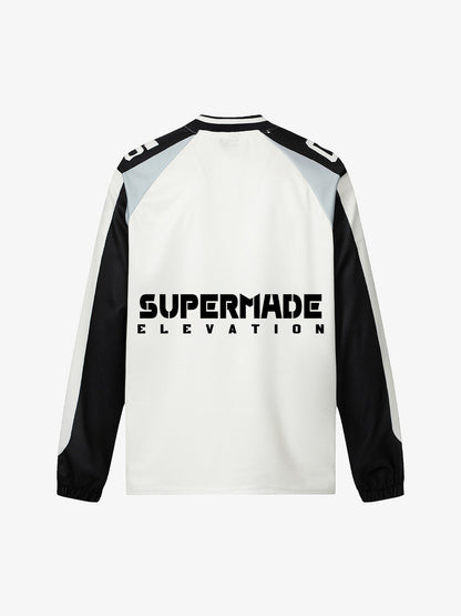 Digital Patchwork Jersey Long Sleeve T-Shirt 
