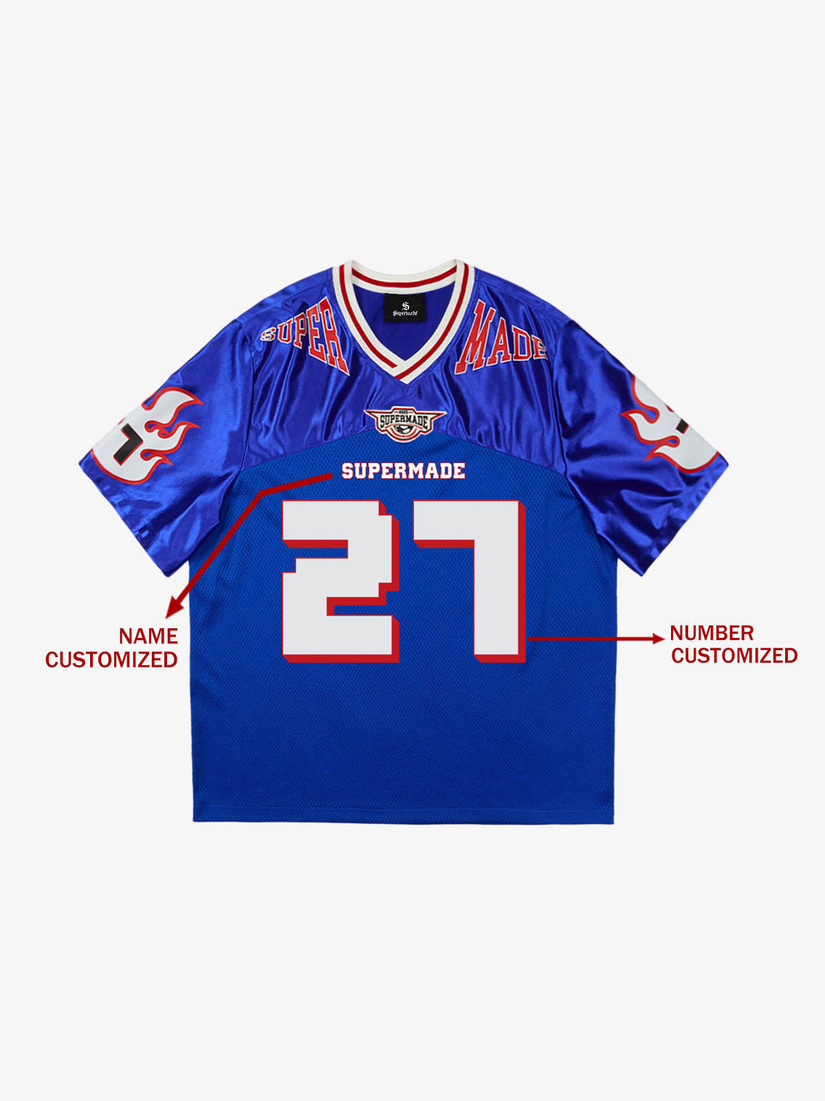 Original Contrast Color Sports Jersey T-Shirt 