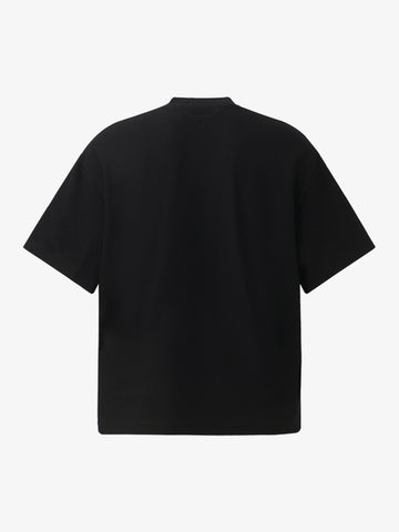 T-Shirt mit Rippenmuster und Farbverlauf
