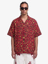 Klassisches Hawaiihemd mit Leopardenmuster