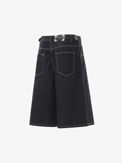 Asymmetrical Fly A-Line Shorts 