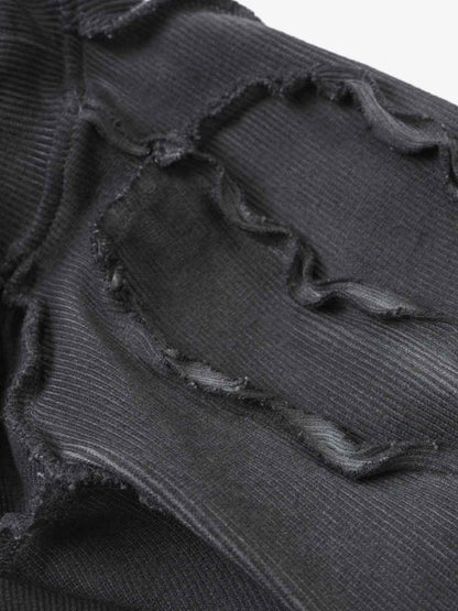 T-Shirt mit freiliegenden Nähten aus Wasteland Wash