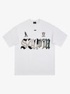 Gothic "SUPM" Soccer Graphic T-Shirt 