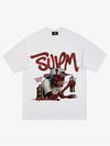 Street Trendy Skull Spray-Paint Graffiti Master T-Shirt 