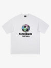 Color Block Soccer Ball Graphic T-Shirt 