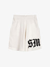 Gothic Chenille Oversized Street Shorts 