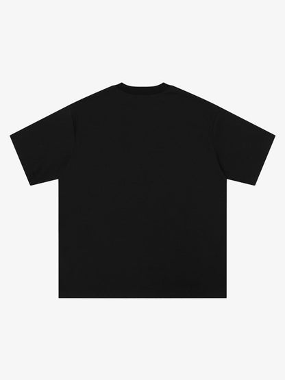Y2K Cyber Aesthetic Rhinestone Graphic T-Shirt 