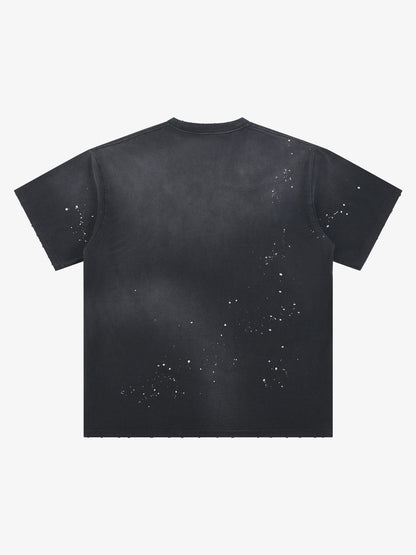 Chained Soccer Ball Graphic T-Shirt 