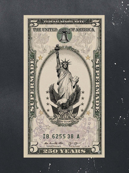 Vintage Liberty Dollar Graphic T-Shirt 
