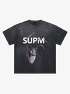 Vintage Spider Graphic Washed T-Shirt 