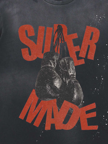 Splatter Paint Oversized Tee