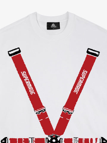 Original Racing Seat Belt Graphic T-Shirt 