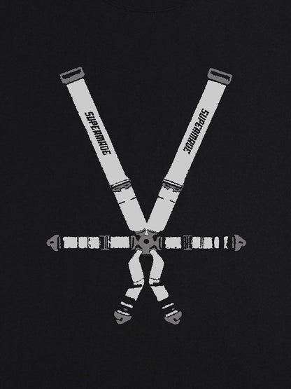 Original Racing Seat Belt Graphic T-Shirt 