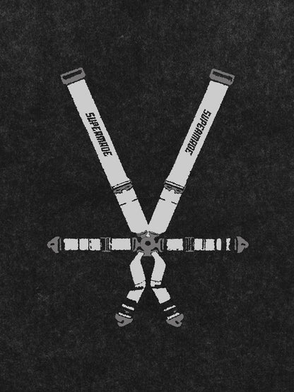 Original Racing Seat Belt Graphic T-Shirt 