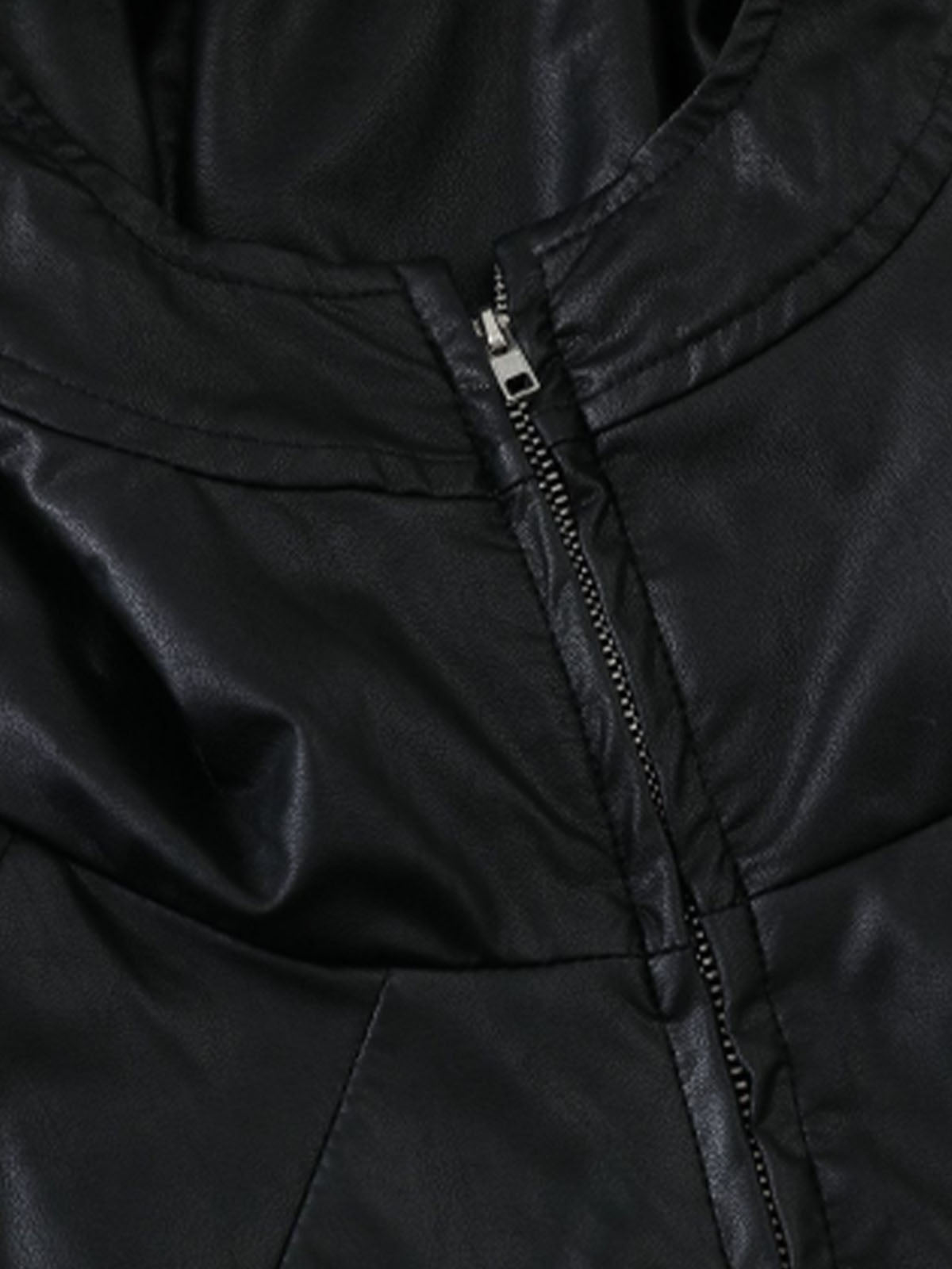 Street Wasteland Washed Cross Print Zip Up Hoodie - 2561 