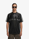 Supermade Gothic Chrome Mixed-Media Retro Jersey 