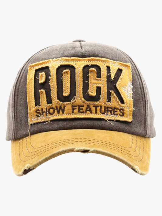 Streetwear Vintage Patch Embroidered Baseball Cap 