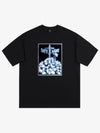 Gothic Cross Skull Graphic T-Shirt 