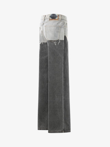 3D-gedruckte Trompe-L'oeil-Jeans