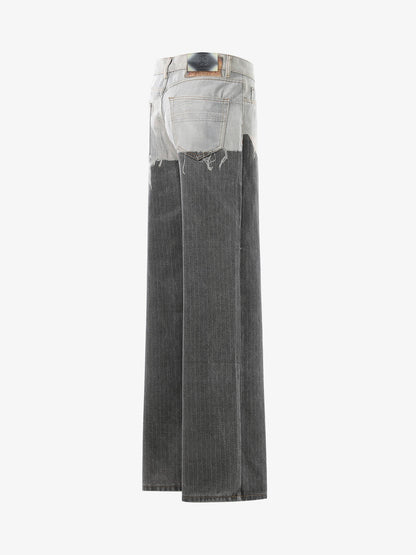3D-gedruckte Trompe-L'oeil-Jeans