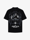 Blindfold Portrait Gothic Graphic T-Shirt 