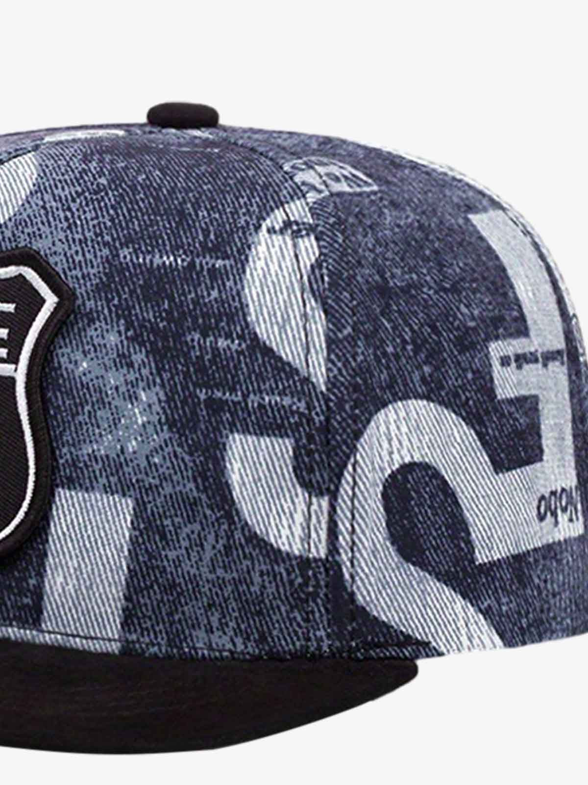 Route 66 bestickte Snapback-Kappe