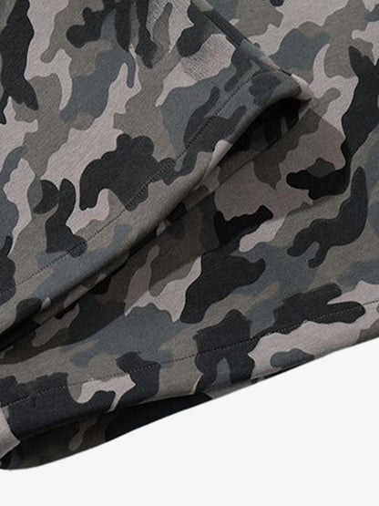 Y2K Camo Pink Print Barrel Sweatpants