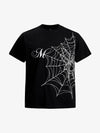 Spider Web Graphic T-Shirt 