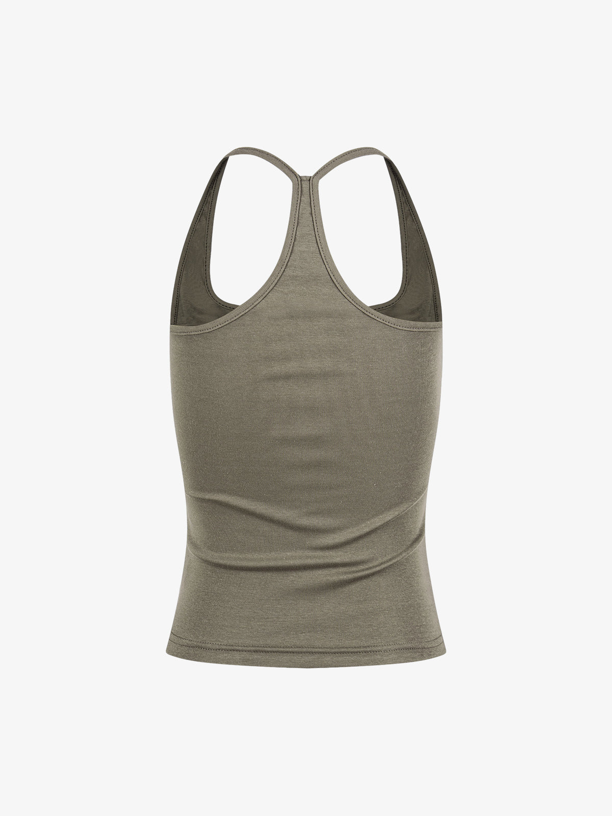 Tanktop mit Union-Jack-Motiv und Racerback-Ausschnitt – Tanktop aus Baumwollmischgewebe mit Nieten