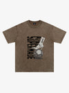 High Heel Soccer Ball Graphic T-Shirt 