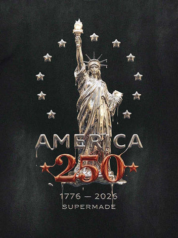 Liberty Statue Chrome Washed T-Shirt 