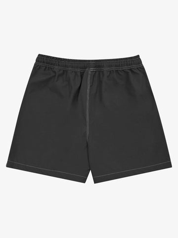 Minimalistische Shorts mit Kontrastnähten und Kordelzug