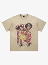 Oversize-T-Shirt mit Boxmotiv
