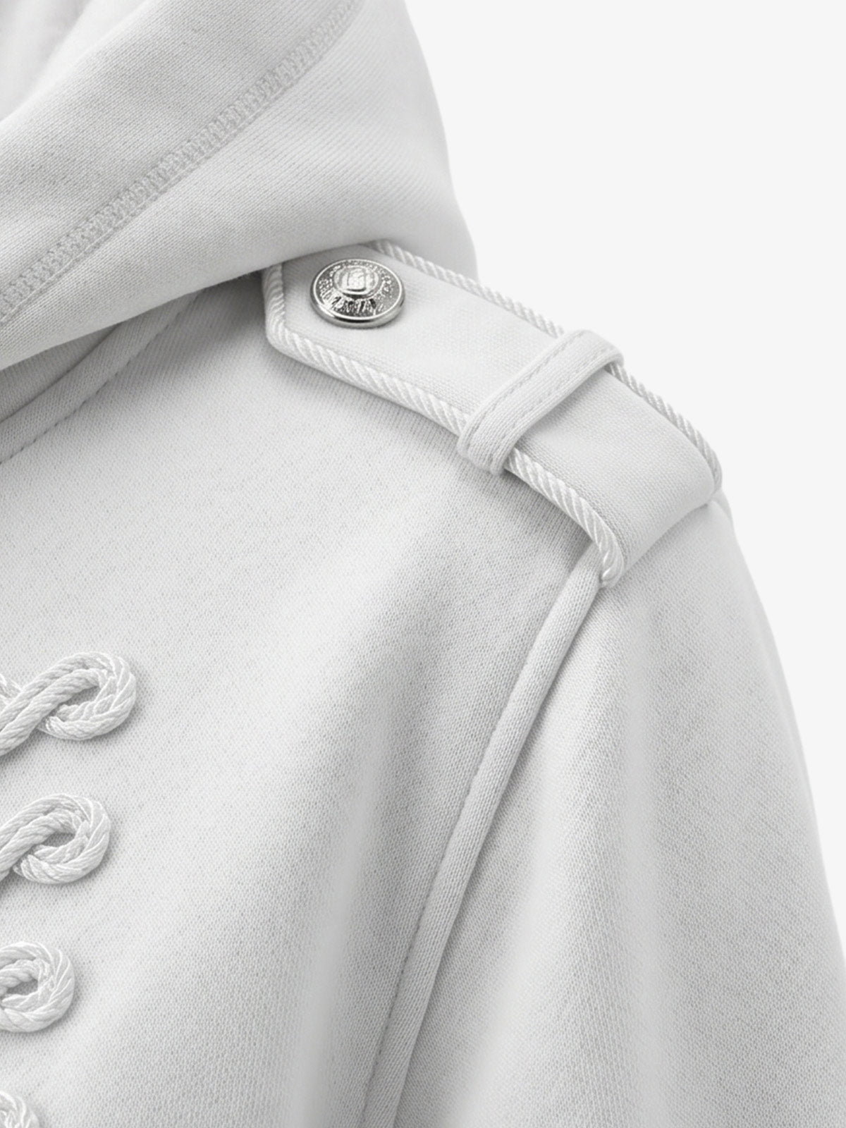 Militärische geflochtene Reißverschlussjacke