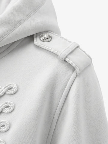 Militärische geflochtene Reißverschlussjacke