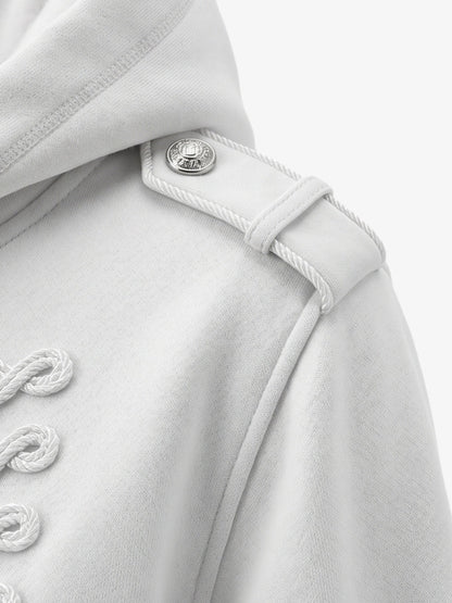 Militärische geflochtene Reißverschlussjacke