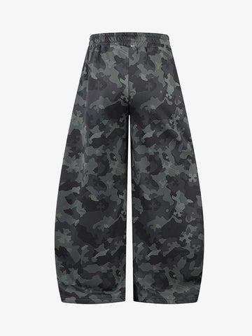 Camouflage Reversible Star Print Sweatpants 