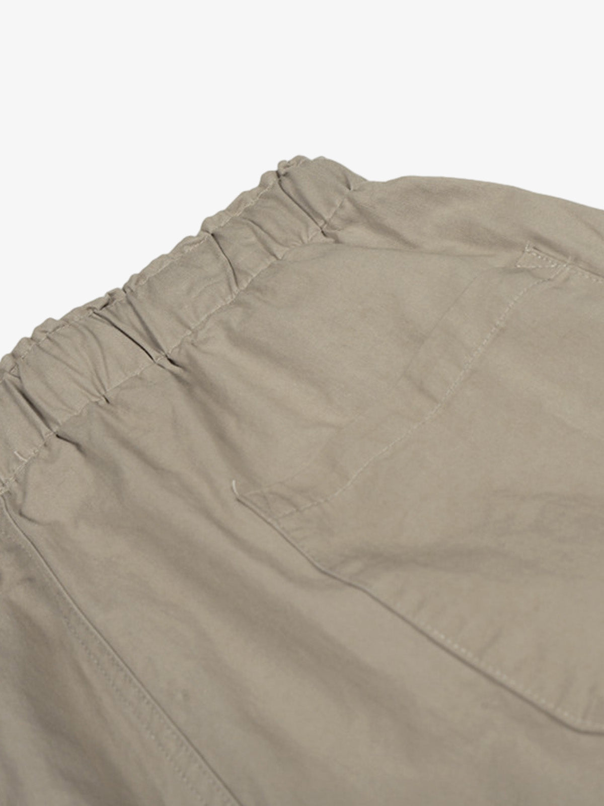 Drawstring Pleated Barrel Pants 