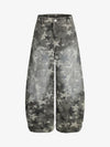 Camouflage Machete RO Star Wide-Leg Jeans 