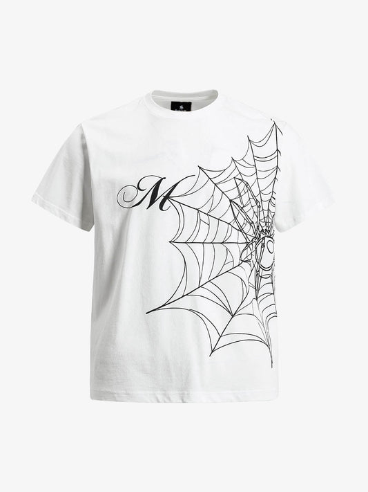 Spider Web Graphic T-Shirt 