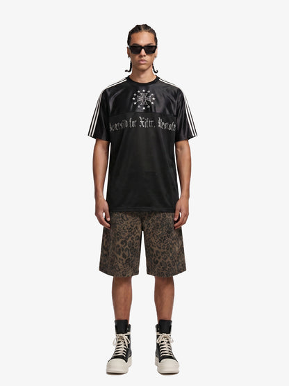 Supermade Gothic Chrome Mixed-Media Retro Jersey 