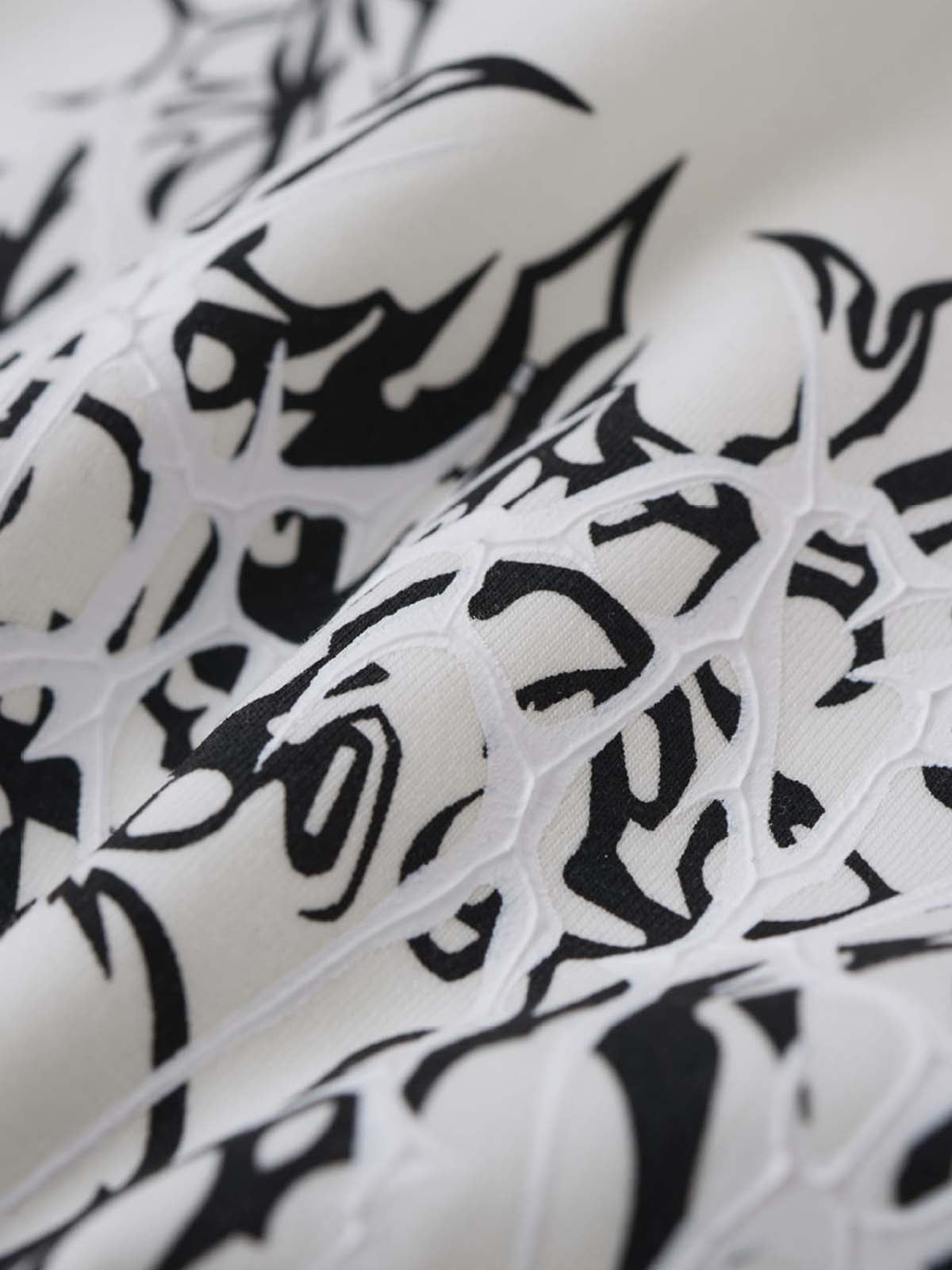 Abstract Flame Long Sleeve Tee