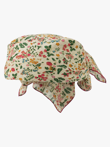 Floral Satin Feel Bandana 