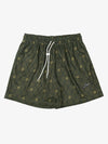 Shorts mit Vintage-Geometrie-Print und Kordelzug
