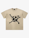 Chained Soccer Ball Graphic T-Shirt 