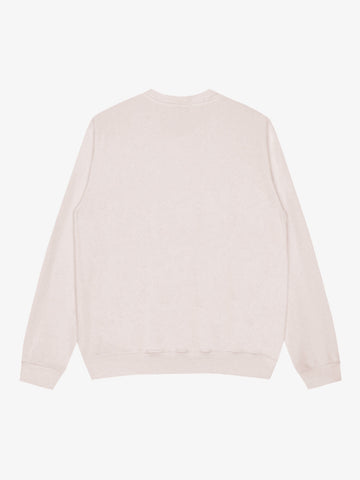 Thesupermade Street Contrast Design Letter Print Round Neck Sweatshirt 